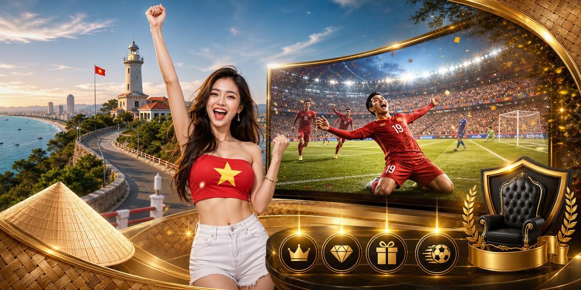 Không gian cá cược casino Việt Nam hiện đại với màn hình trò chơi sống động