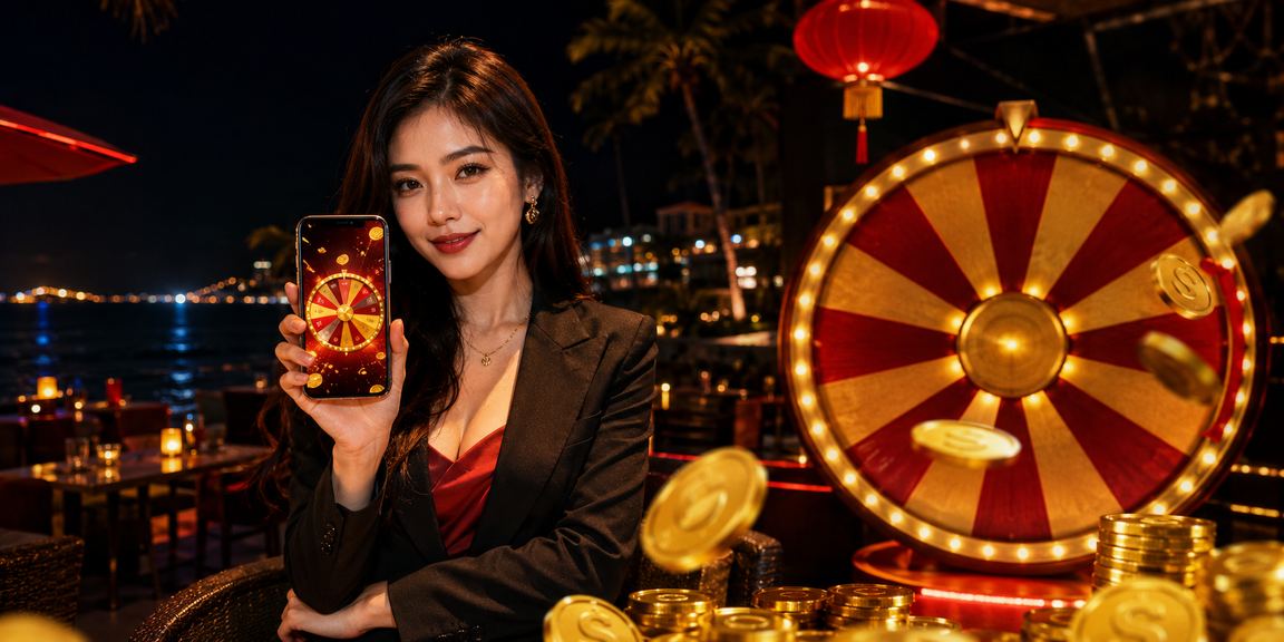 Người dùng tại Vũng Tàu thực hiện nạp tiền và nhận thưởng trực tuyến bên ly cà phê